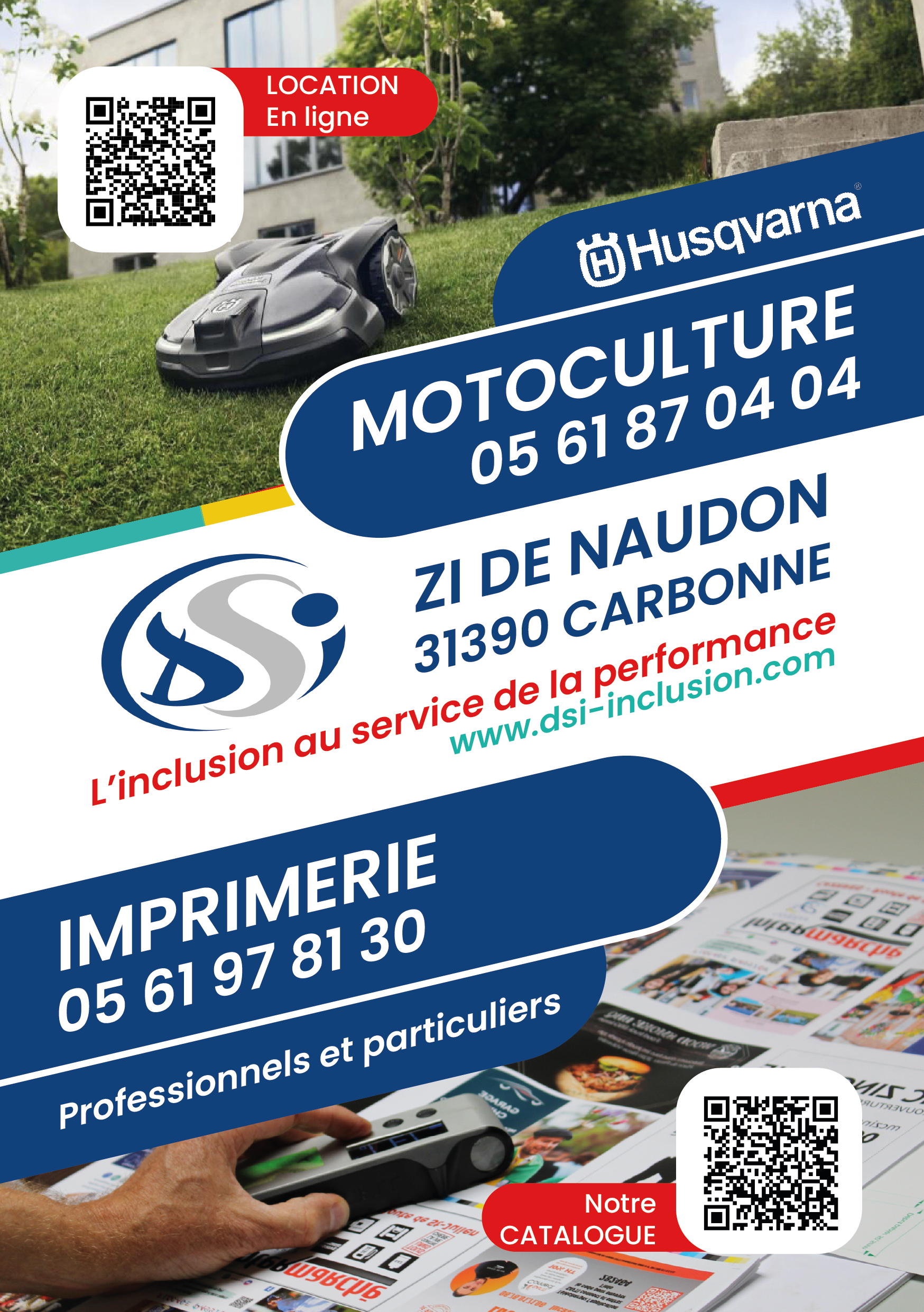 pub motoculture imprimerie
